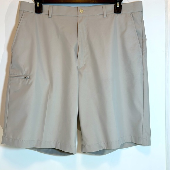 Grand Slam Active Stretch 9” Cream Colored Golf Shorts 38 waist NWOT - Picture 5 of 7